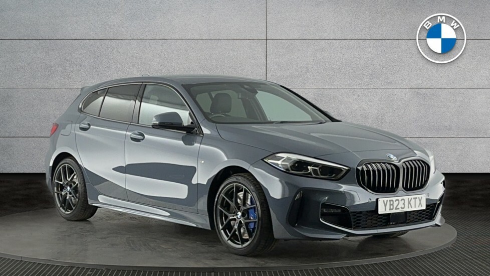 Compare BMW 1 Series 118I M Sport YB23KTX Grey