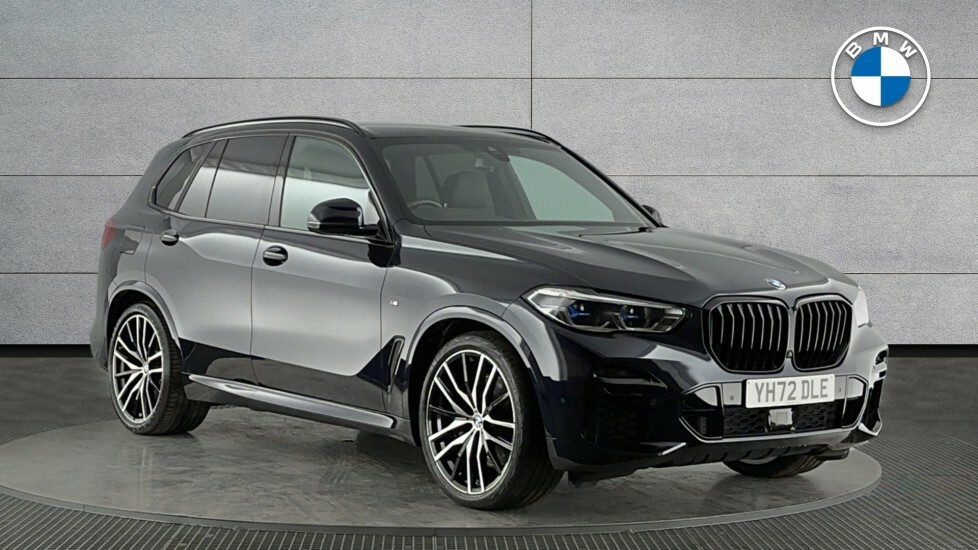 Compare BMW X5 X5 Xdrive40d M Sport YH72DLE Black