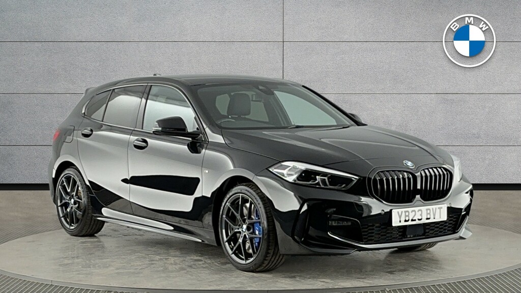 Compare BMW 1 Series 118D M Sport YB23BVT Black