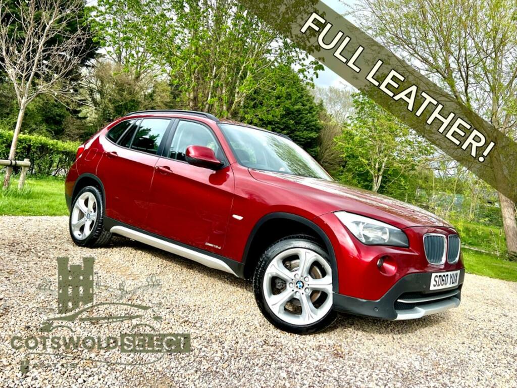 BMW X1 Suv 2.0 X1 Sdrive18d Se - Full Leather Heated Se Red #1