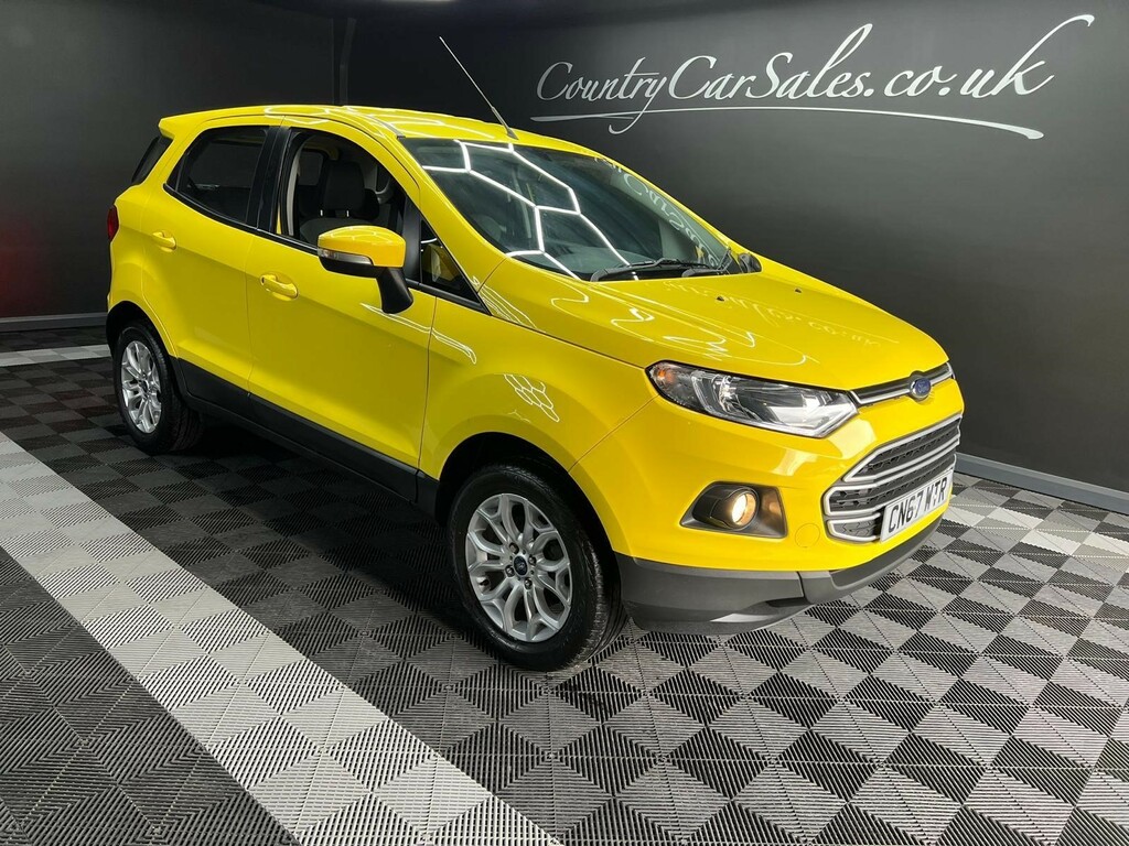 Compare Ford Ecosport 1.0T Ecoboost Zetec 2Wd Euro 6 Ss CN67WTR Yellow