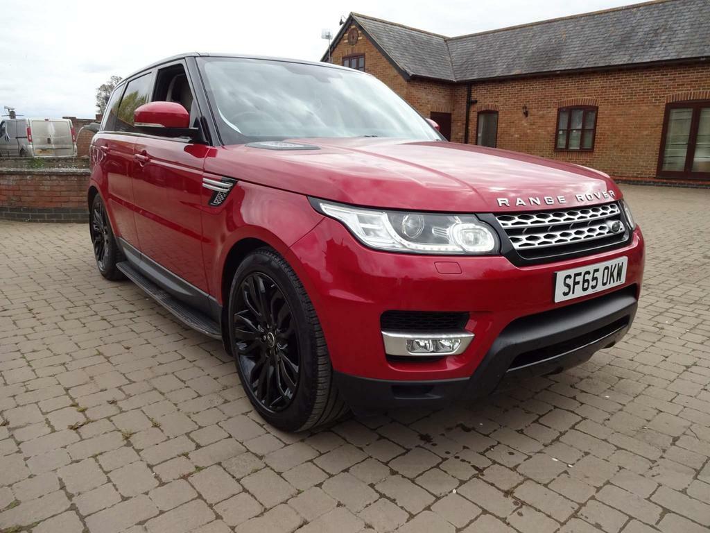 Compare Land Rover Range Rover Sport 3.0 Sd V6 Hse 4Wd Euro 6 Ss SF65OKW Red