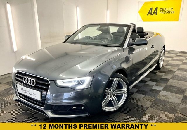 Compare Audi A5 2.0 Tfsi S Line Special Edition 208 Bhp RK63YSV Grey