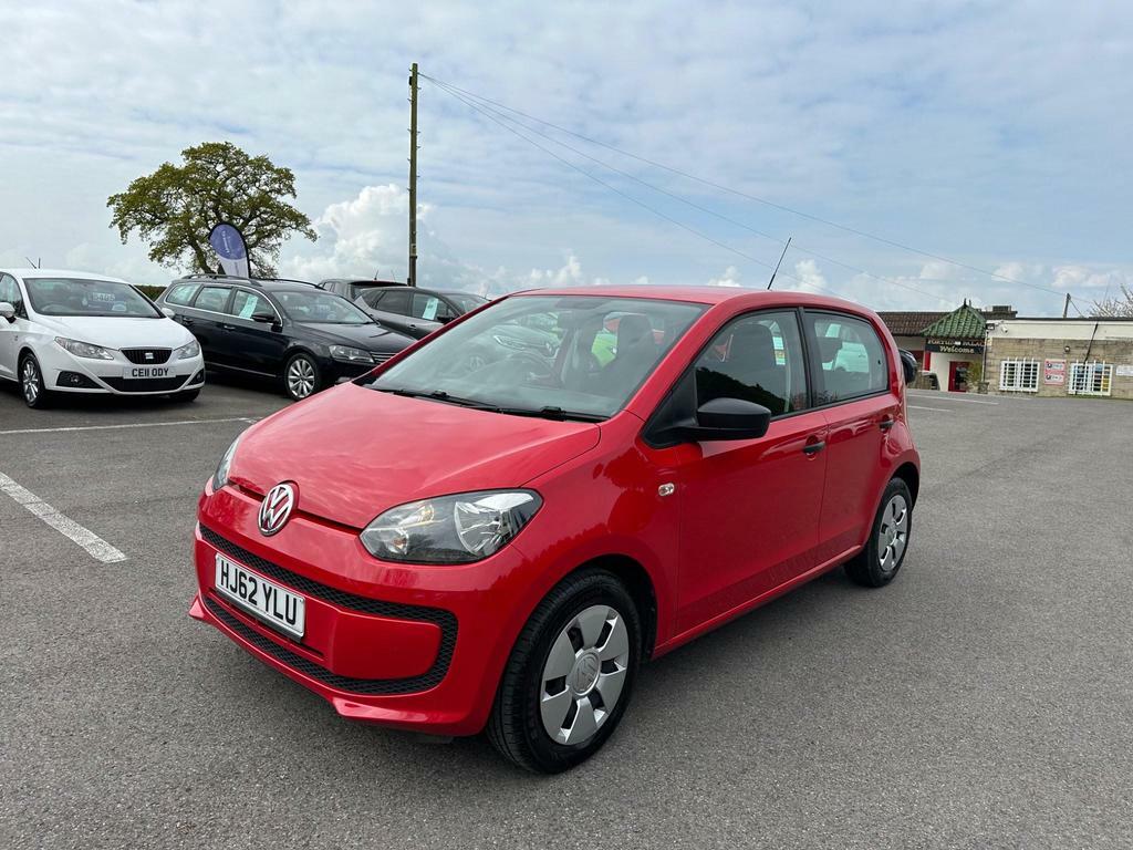Compare Volkswagen Up 1.0 Take Up Euro 5 HJ62YLU Red