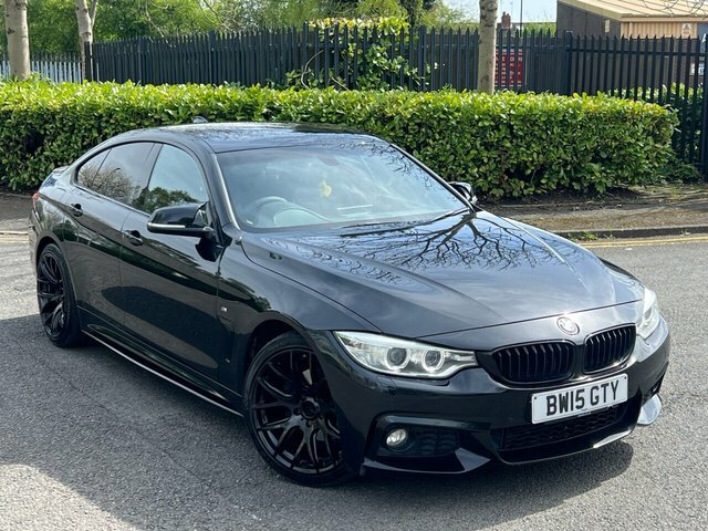 Compare BMW 4 Series Gran Coupe 2.0 420D M Sport Gran Coupe 188 Bhp BW15GTY Black