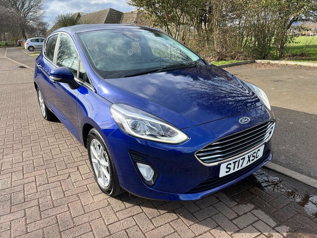Compare Ford Fiesta 1.0T Ecoboost Zetec Euro 6 Ss ST17XSC Blue