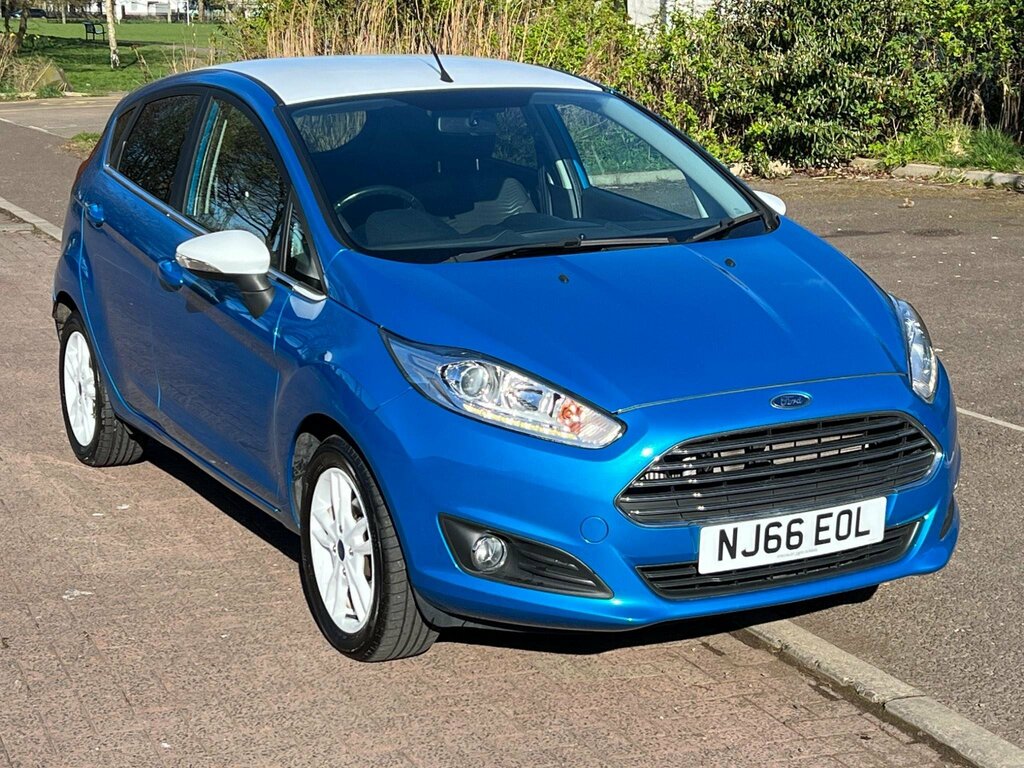 Compare Ford Fiesta 1.0T Ecoboost Zetec Blue Edition Euro 6 Ss NJ66EOL Blue