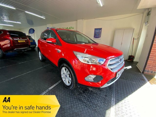 Compare Ford Kuga 1.5 Zetec 118 Bhp MJ18LCE Red