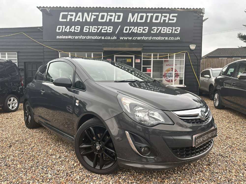 Compare Vauxhall Corsa Limited Edition OE14VWP Grey