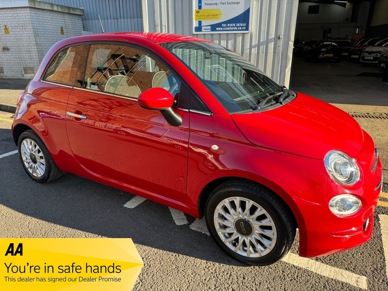 Compare Fiat 500 1.2I 8V 69Bhp Lounge SF20UCL Red