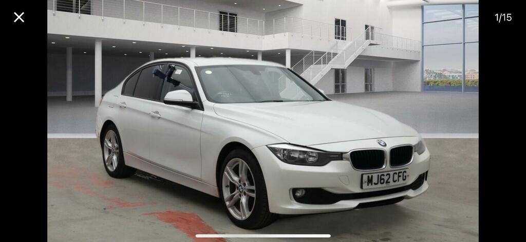 BMW 3 Series 2.0 318D White #1