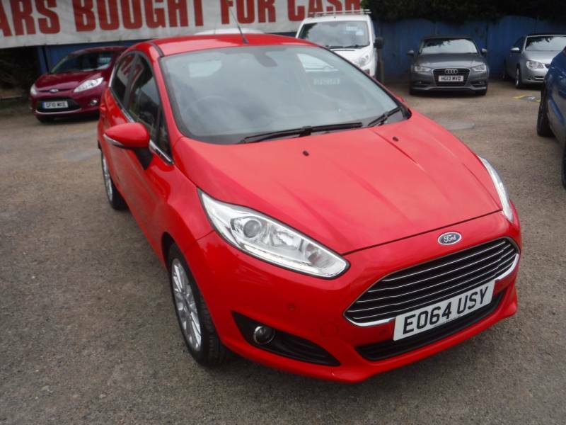 Compare Ford Fiesta 1.0 Ecoboost 125 Titanium X EO64USY Red