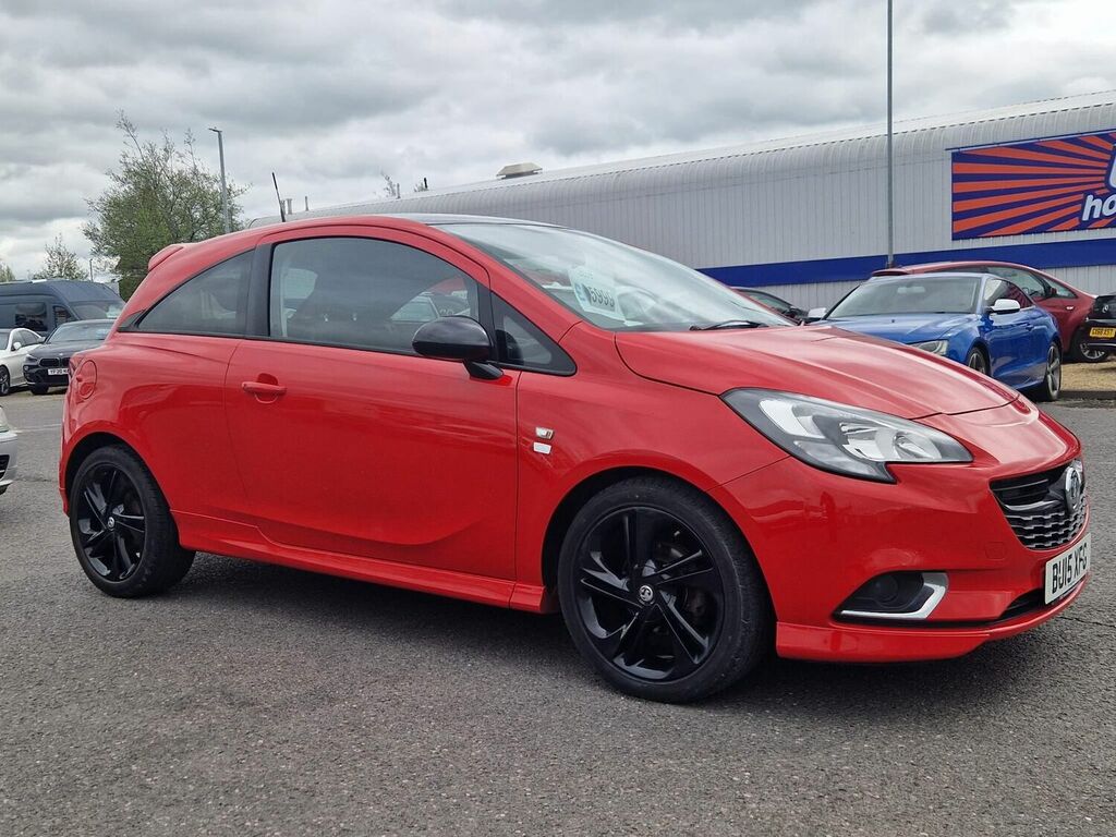 Compare Vauxhall Corsa Hatchback 1.2I Limited Edition Euro 6 201515 BU15XFG Red