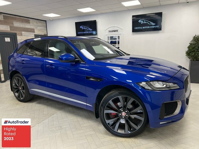Compare Jaguar F-Pace 3.0 V6 First Edition Awd 296 Bhp SW16YUH Blue