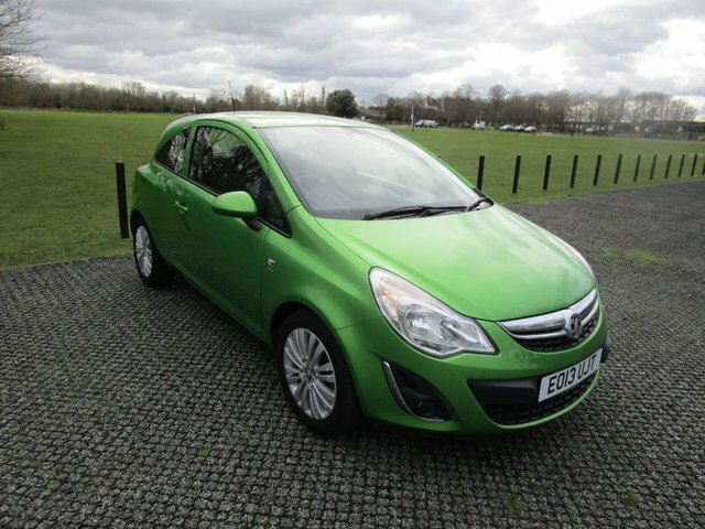 Compare Vauxhall Corsa Hatchback EO13UJT Green