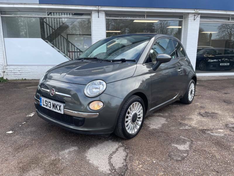 Compare Fiat 500 0.9 Twinair Lounge Dualogic - One Owner - Elec LS13MKX Grey
