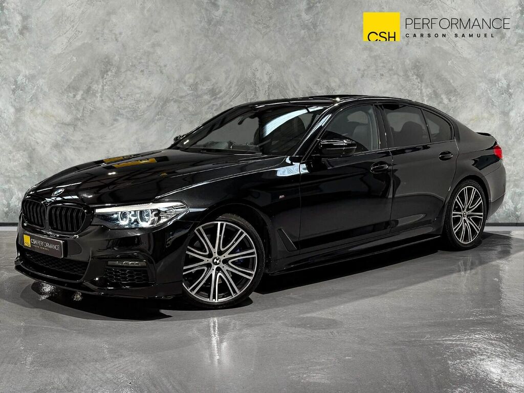 Compare BMW 5 Series Saloon LG68FDL Black