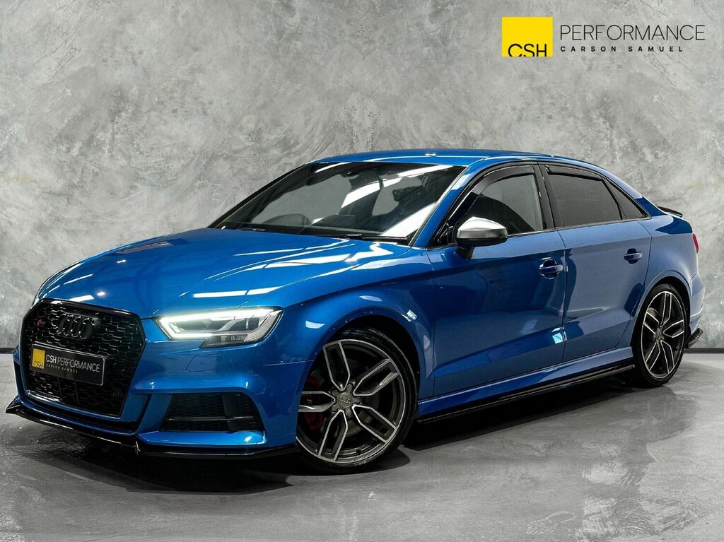 Compare Audi S3 Saloon DH18GYD Blue
