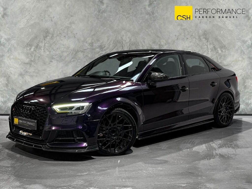 Compare Audi S3 Saloon GY66JDF Purple