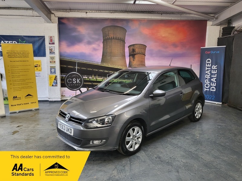 Compare Volkswagen Polo Match Edition YE63UKD Grey