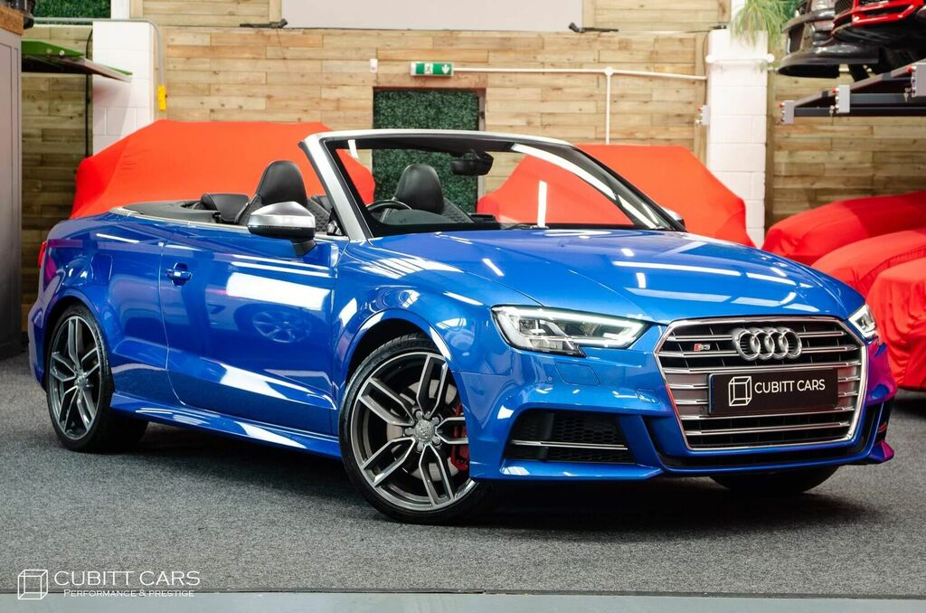 Compare Audi S3 Convertible RX17UJK Blue