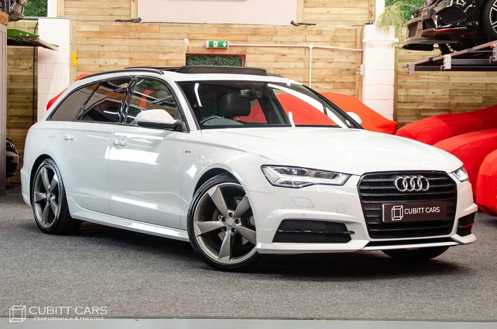 Compare Audi A6 Estate KT15BVF White