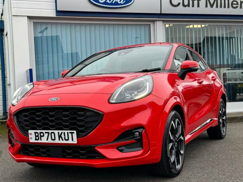 Compare Ford Puma Hatchback BP70KUT Red