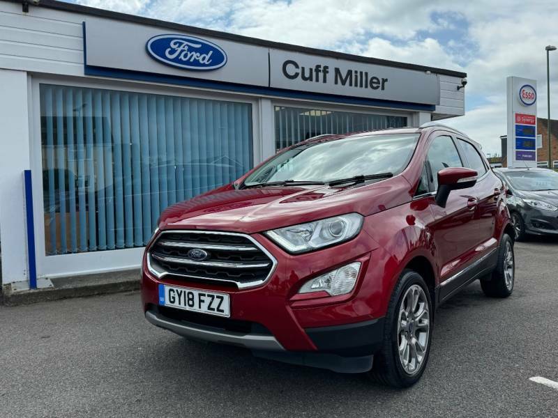 Compare Ford Ecosport Hatchback GY18FZZ Red