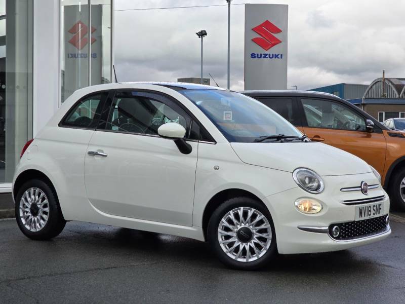 Compare Fiat 500 Hatchback WV18SNF White