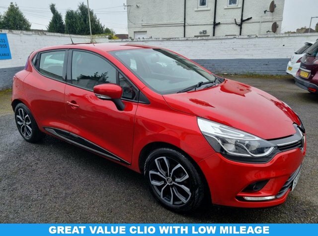 Compare Renault Clio 0.9 Play Tce 89 Bhp SJ69HTV Red