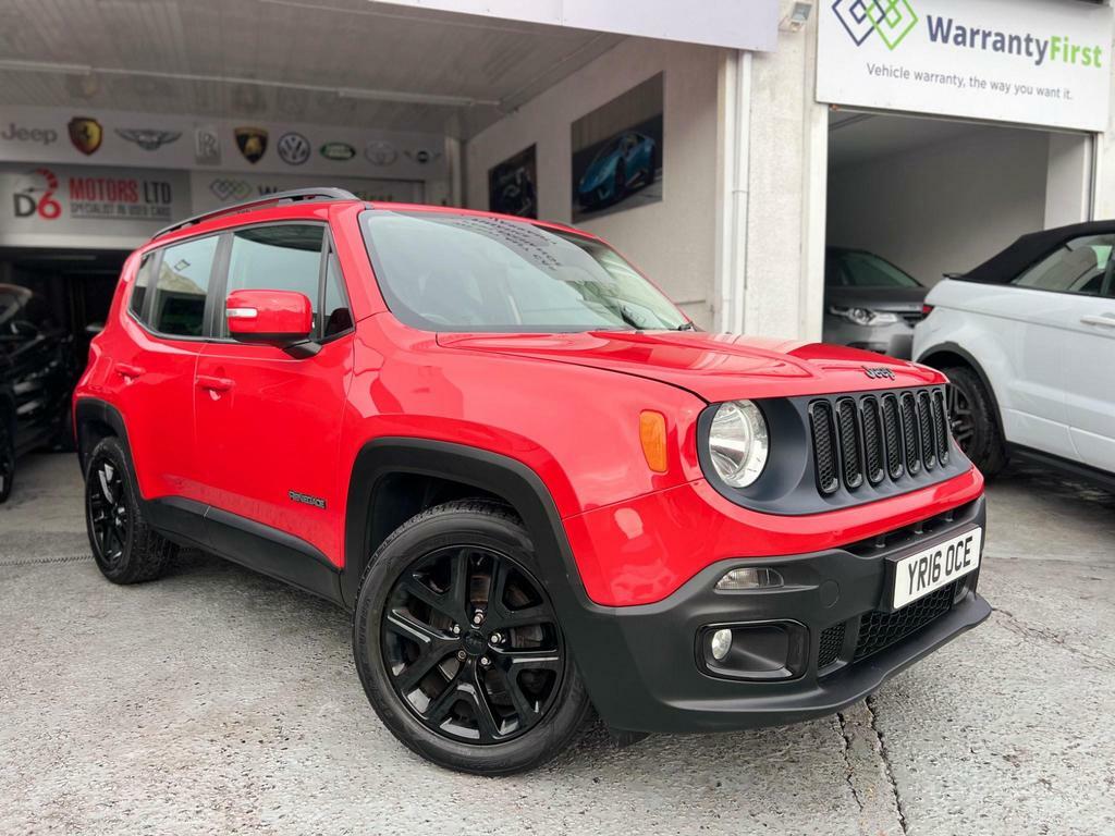 Compare Jeep Renegade M-jet Dawn Of Justice YR16OCE Red