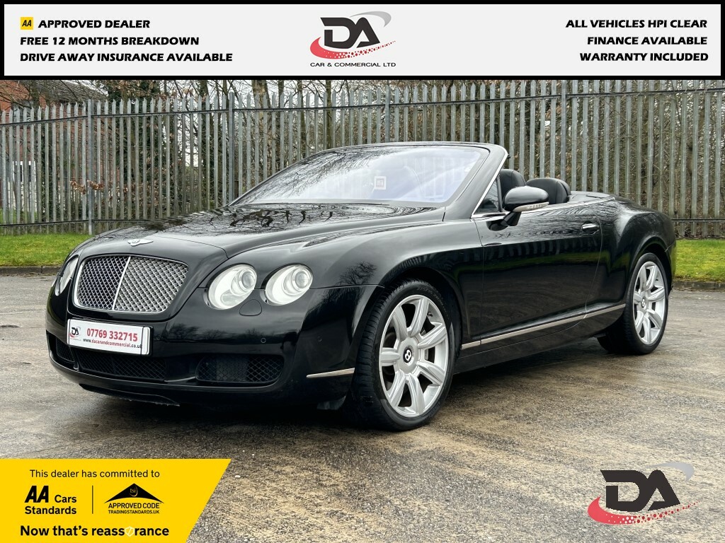 Compare Bentley Continental Gt Gtc 6.0 Gtc  Black