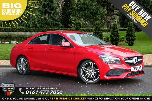 Compare Mercedes-Benz CLA Class Cla 180 Amg Line Edition SN19LYR Red