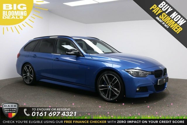 Compare BMW 3 Series 3.0 330D M Sport Shadow Edition Touring 25 YK68PAF Blue