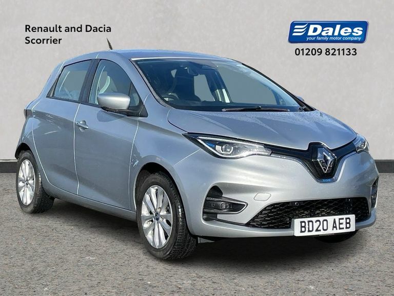 Compare Renault Zoe 80Kw I Iconic R110 50Kwh Rapid Charge BD20AEB Grey