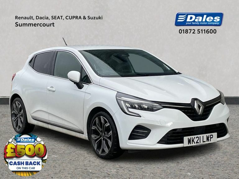 Compare Renault Clio 1.0 Tce 100 S Edition WK21LWP White