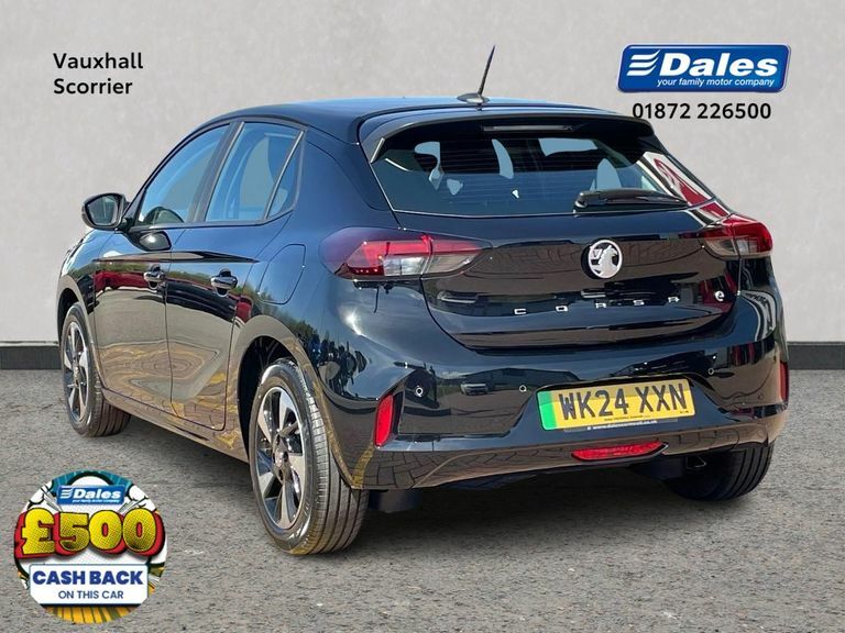 Compare Vauxhall Corsa-e 100Kw Design 50Kwh WK24XXN Black