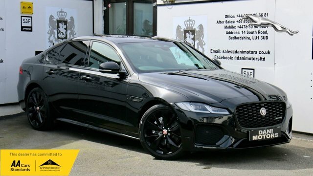 Compare Jaguar XF Saloon VN21HKL Black