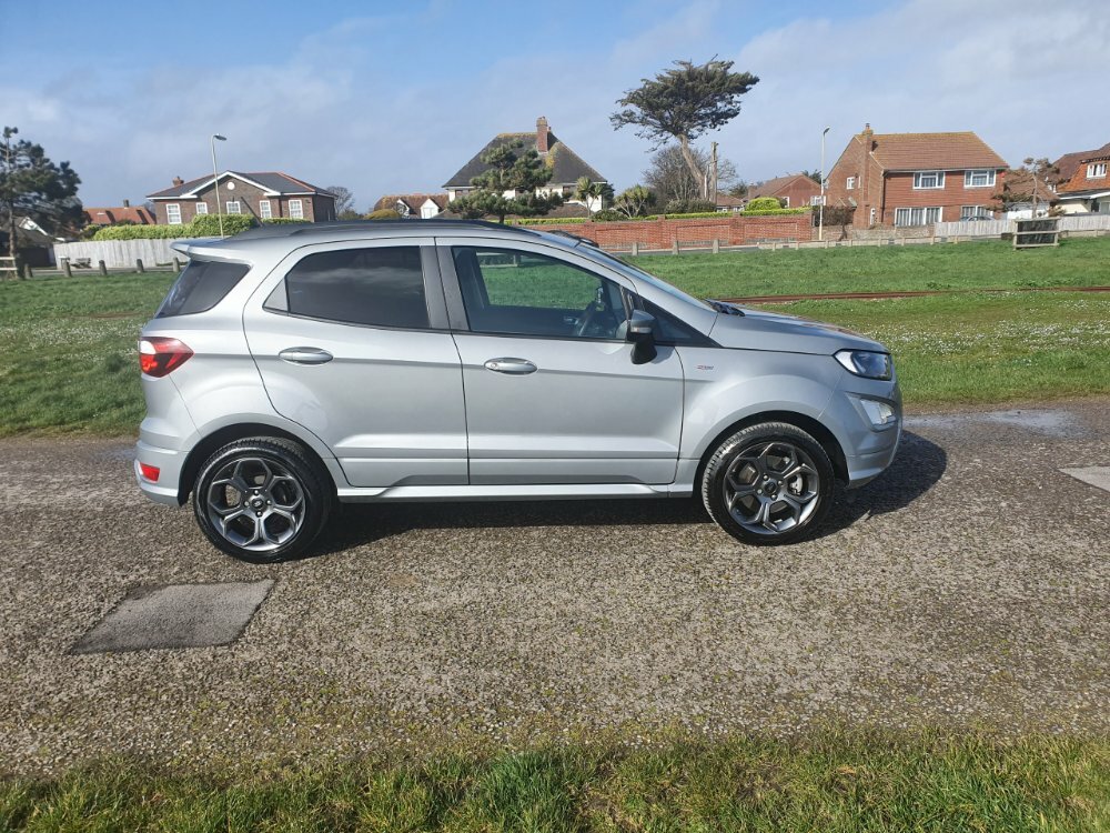 Compare Ford Ecosport St-line With X Pack 140 Ps Engine FV72GHY Silver