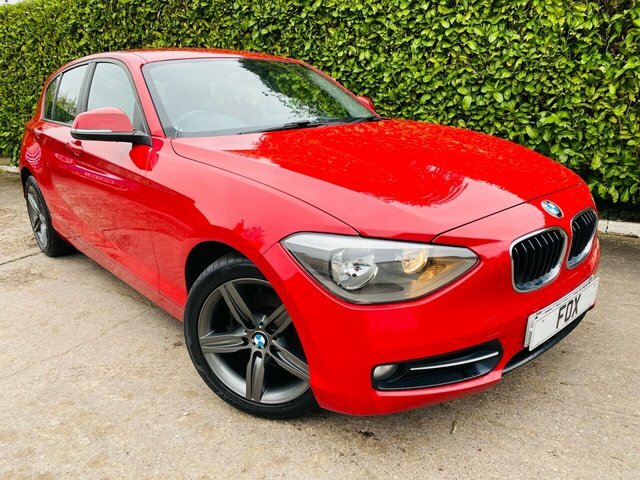Compare BMW 1 Series 116I Sport 135 LD63OYV Red