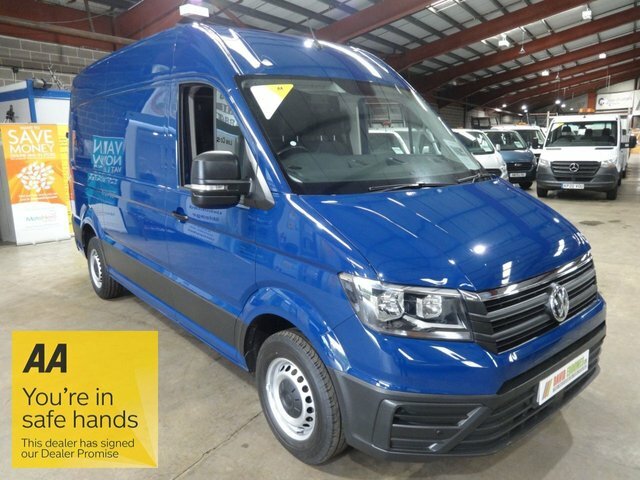 Compare Volkswagen Crafter 2.0 Cr30 Tdi M Hr Pv Startline With Air Con BD70HHL Blue