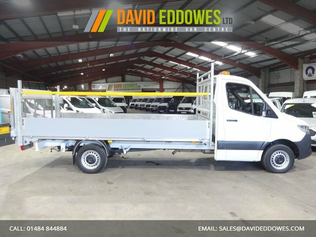 Compare Mercedes-Benz Sprinter 2.1 314 Cdi 141 Bhp L3 Lwb Dropside With Tail Lift KX19OXP White