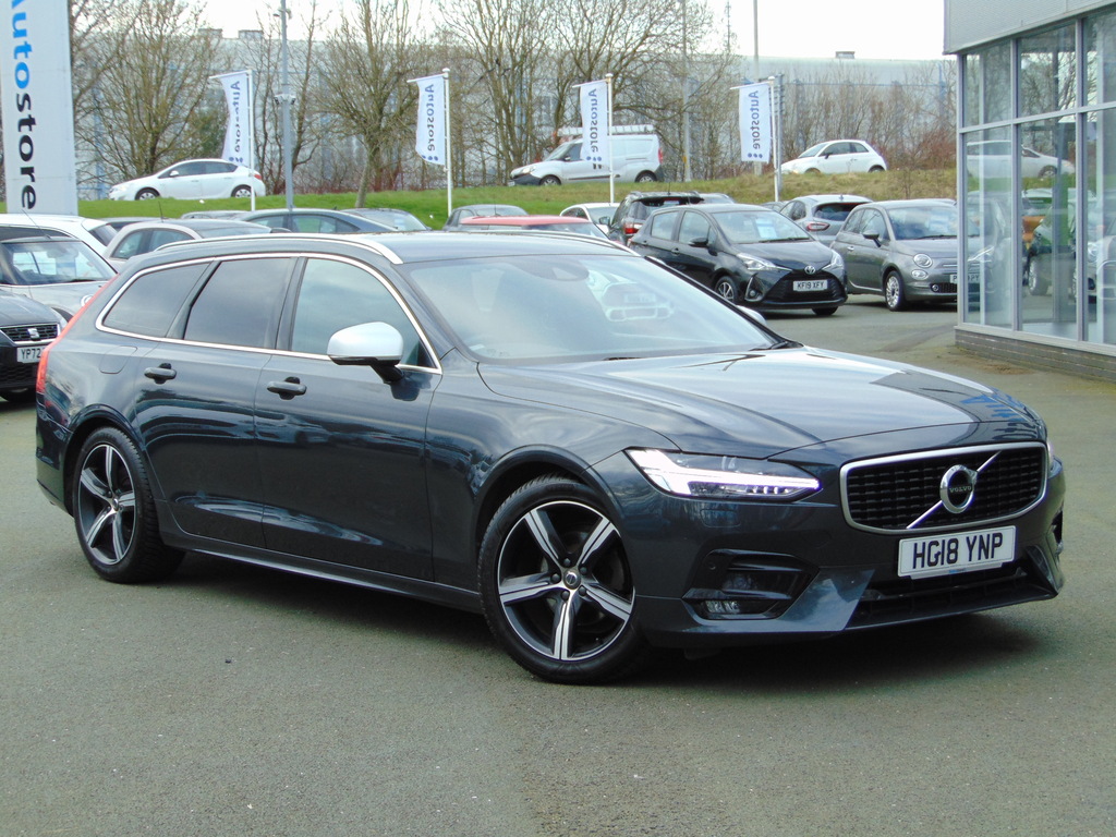 Compare Volvo V90 2.0 D4 R Design Geartronic HG18YNP Grey