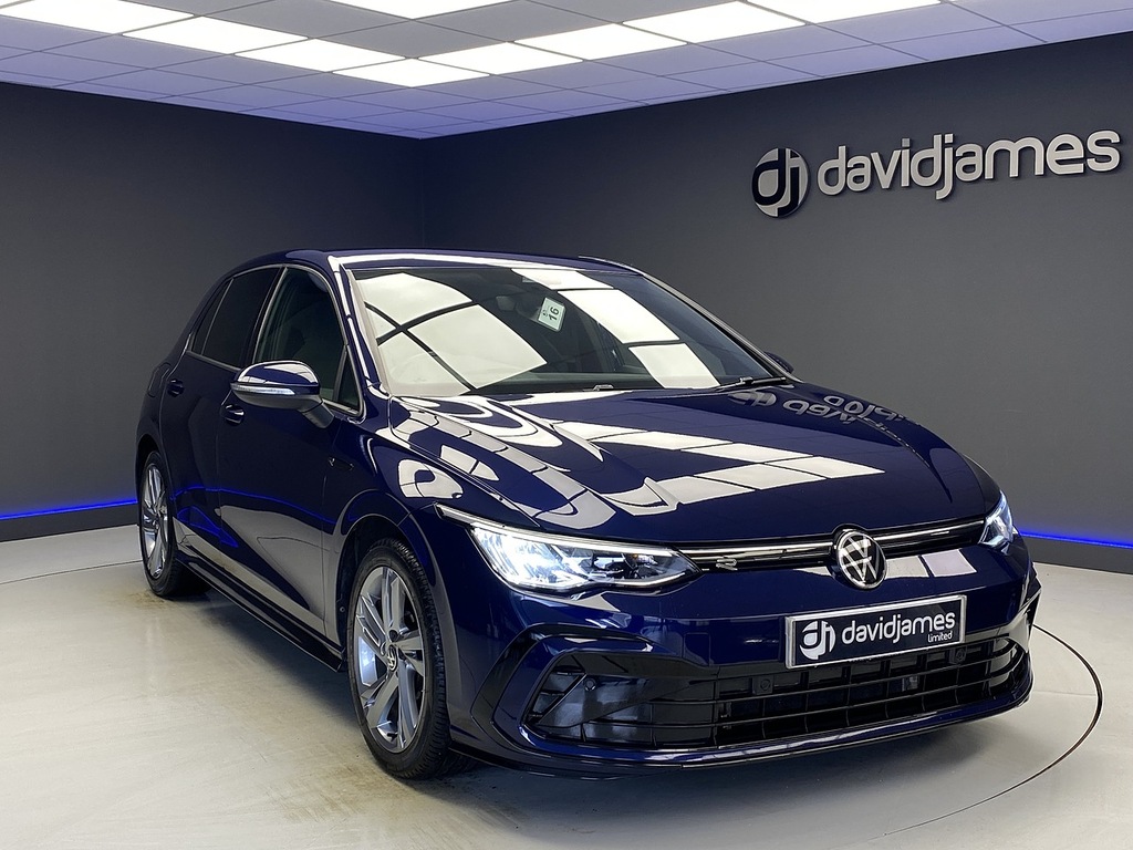 Compare Volkswagen Golf R-line Tdi Dsg KN70EPE Blue