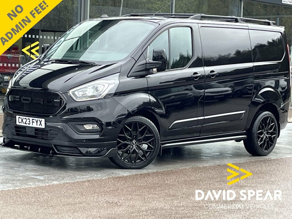 Compare Ford Transit Custom Tdci 130Ps 280 Rs Edition Limited L1 Swb With Air CK23FYX Black