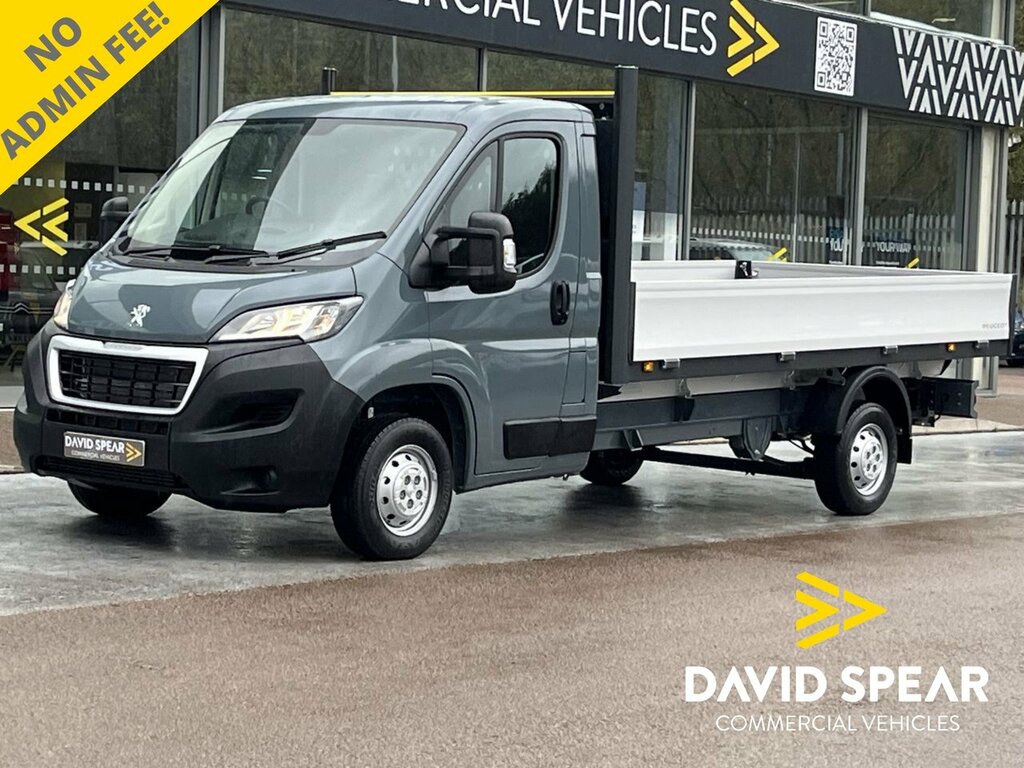 Compare Peugeot Boxer Hdi 140Ps 335 Professional 13.3Ft 4M Dropside With DV09PER Grey