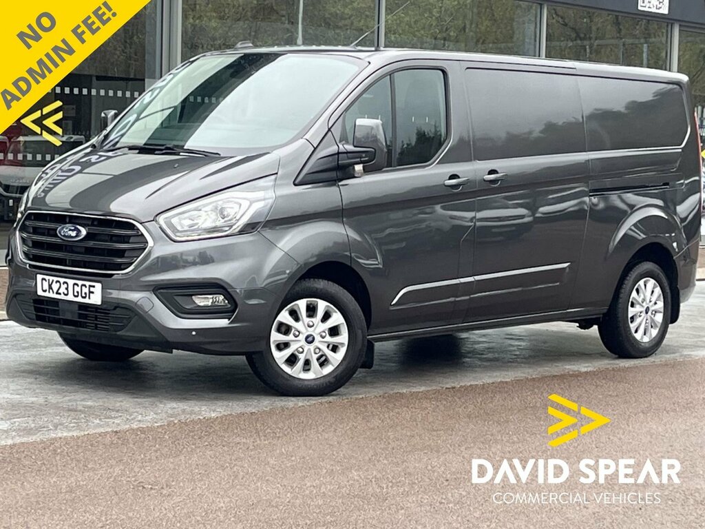 Compare Ford Transit Custom Tdci 130Ps 300 Limited L2 H1 Lwb With Reversing Ca CK23GGF Grey