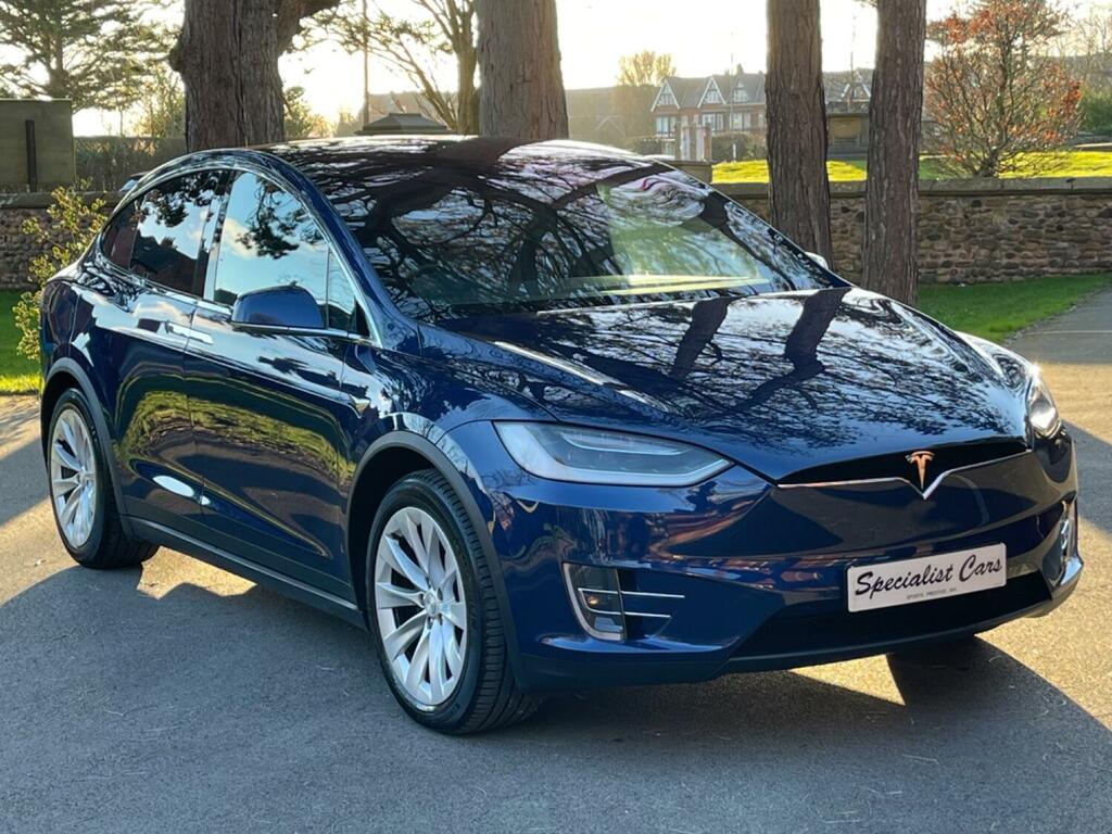 Tesla Model X 90D Dual Blue #1