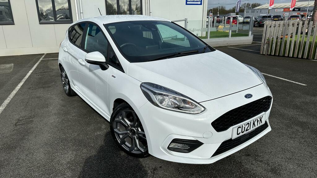 Compare Ford Fiesta St-line Edition 1.0 Ecoboost Hybrid Mhev 125Ps CU21KYK White