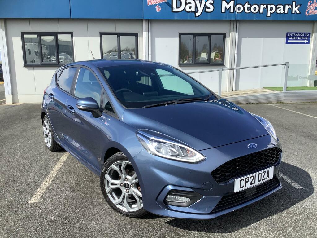 Compare Ford Fiesta St-line Edition 1.0 Ecoboost Hybrid Mhev 125Ps CP21DZA Blue